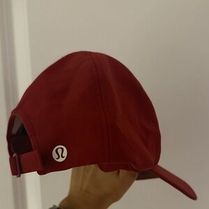 Lululemon red Cap with Logo